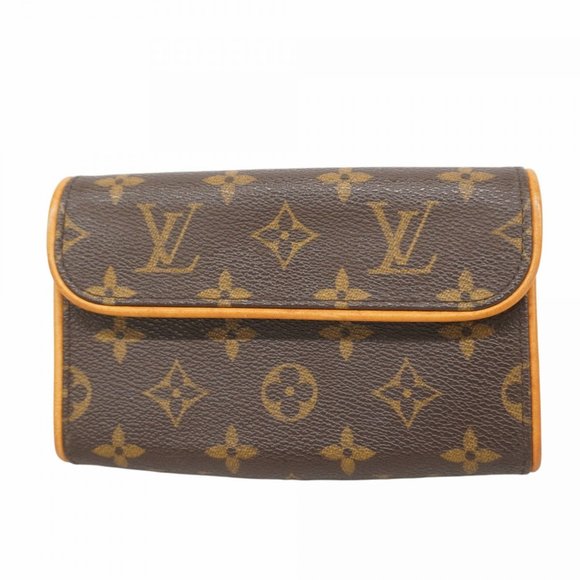 LOUIS VUITTON Brown Monogram Pouch - Picture 1 of 14
